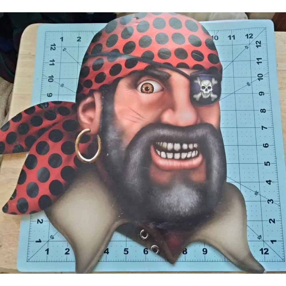 Pirate Crew Wall Decorations Halloween Birthday Party lot 4
